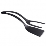 Shovel Clip toiduklassi kuumakindel BPA-vaba libisemiskindel k&auml;epide Ergonoomiline mugava k&auml;epidemega leivatoit must