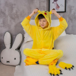 3tk/komplekt Poistele T&uuml;drukutele Jumpsuit Soe Loomade Cosplay Kost&uuml;&uuml;mid Halloweeni karnevali uusaastapidu Lasteriided Talvised Lapsed Komplektid Pidžaamad Kindad Kingad 4t