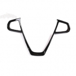 ABS chrome Carbon Red For BMW 5 3 series G20 G30 X3 G01 X5 G05 G07 G32 + Steering Wheel V Frame trim button Decoration ABS piano black