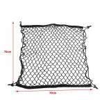 1 tk 70*70cm auto pagasiruumi v&otilde;rk pagasiruumi v&otilde;rk elastne nailon tagumine tagaosa pagasiruumi pagasiruumi korraldaja pagasiv&otilde;rgu hoidik MYY 70x70 cm must