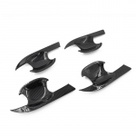 Toyota RAV4 RAV 4 XA50 s&uuml;sinikkiust auto ukse k&auml;epideme kausi kaane jaoks m&otilde;eldud dekoratiivkleebise stiil carbon bowl