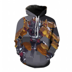 S&uuml;gistalvised Anime Pusad Digimon Adventure 3D Prindiga dressipluus Mehed Naiste Mood Pusa Pullover Digital Monsters Unisex mantel M