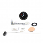 2-tolline 52 mm k&uuml;tusetaseme n&auml;idik, osutiga 12 V auto k&uuml;tusepaagim&otilde;&otilde;tur koos LED-taustvalgustusega velje autode n&auml;idikutega mitmev&auml;rviline