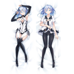 Jaapani Anime Kallistav Keha Dakimakura Padjap&uuml;&uuml;r BEATLESS Lacia Kohandatud Padjad 17142-1 150x50cm white