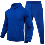 S&uuml;gistalvine dressi&uuml;likond Meeste 2-osalised t&auml;iskapuutsiga komplektid Meeste komplektid &Uuml;likond Meeste Fliisist Sport-Hoodie Dressip&uuml;ksid Kaheosalised komplektid XXL sinine