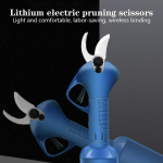 Juhtmeta oksal&otilde;ikur Elektriline p&uuml;gamisl&otilde;ikur T&otilde;hus puuviljaaia viljapuu bonsai l&otilde;ikur &Uuml;he k&auml;ega elektriline aial&otilde;ikur 1 &times; Battery sinine