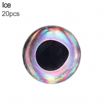 MUQZI sporditarvikud 20 tk 7-15mm 4D k&auml;rbsep&uuml;&uuml;k Silmad sidumine Jig Tackle k&auml;sit&ouml;&ouml; nukud veekindlad 7mm