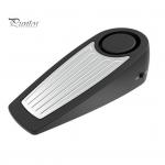 Ukse stopperi alarm koos kaasaskantava lukuga 125dB libisemisvastane esiukse kaitse kummist turvaukse kiil kodureisiks valge