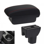 Suzuki Ignise auto k&auml;etugede kasti keskkonsoolile hoiuruum Auto modifikatsioonitarvikud Interj&ouml;&ouml;ri &uuml;ksikasjad USB-liides