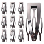 10 tk kahekordse haardega juukseklambrid naiste juuksen&otilde;elad juuksen&otilde;elad metallist n&ouml;&ouml;pn&otilde;elaga retro v&auml;ike peakate Juuste aksessuaarid D