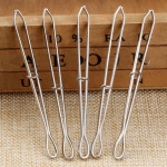 1/3/5/10 tk roostevabast terasest elastne v&ouml;&ouml; kudumist&ouml;&ouml;riist trossi &otilde;mblemise tarvikud Viidatud klambrid k&ouml;ie kandmise t&ouml;&ouml;riistad 1Pc