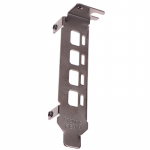 Madala/K&otilde;rge Profiiliga Kinnitusadapter 4Dp Deflektorport AMD FirePro W4100 Poole K&otilde;rgusega T&auml;isk&otilde;rgusega Graafikakaart as the picture