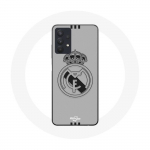 Coque pour Samsung Galaxy A32 5G Real Madrid Club de F&uacute;tbol Fond Gris