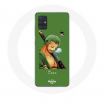 Coque Samsung Galaxy A51 One piece Manga Zoro ep&eacute;e