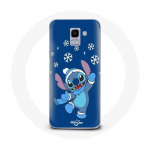 &Uuml;mbris Samsung Galaxy A6 2018 Stitch lumi j&otilde;ulusinine