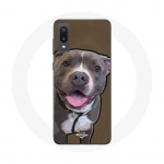 Samsung Galaxy A02 Pitbull Dog valge hall &uuml;mbris