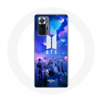 Coque pour Xiaomi Redmi Note 10 Pro Bangtan Sonyeondan BTS Fanart Logo