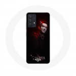 Coque pour Samsung Galaxy A13 4G / A13 4G Lite Lucifer S&eacute;rie fond noir