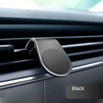 Autotelefoni hoidik &otilde;huventilaatoriga telefonihoidik autodele Tugev magnetiline mobiiltelefonihoidja F3 mobiiltelefonihoidja must
