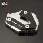 For Yamaha MT-09 2014 2015 2015 2017 2018  Motorcycle Accessories Auminum Side Stand Enlarger Plate With logo MT09 must