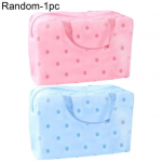 Kaasaskantav reisiveekindel lilleline kosmeetikakott, pesuvanni hoiukoti korraldaja