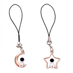 Loominguline telefonipael Moon/Star Astronaut v&otilde;tmehoidja Armas multikas v&otilde;tmehoidja kottidele Stiilne telefonikaunistus