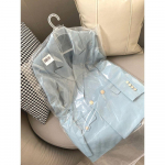 Naiste vabaaja helesinine bleiser kevadeks, jakid ja mantlid S