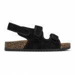 Suvised naiste uued sportlikud rannasandaalid ruudulisest kangast takjapaelaga vabaaja rooma sandaalid, &uuml;he joonega pandlaga naiste kingad 36 must