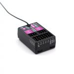 Flysky vastuv&otilde;tja FS-R7V 7CH 2.4G vastuv&otilde;tja v&otilde;ib olla PPM/IBUS-i v&auml;ljund kaugjuhtimispuldiga autopaadi jaoks must