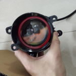 Auto LED udutuli, bifokaalne objektiiv 3 tolli, modifitseeritud udutule kalasilm, sobib Toyota ja Nissani udutulede komplektiga toyota 3.0  1 pair kollane