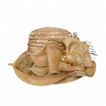 Naiste kalamehem&uuml;ts organza pitsist vibu kunstlik p&auml;rlsulg kaunistus vintage kuninglikus stiilis lame &uuml;laosa UV-vastane p&auml;ikesekaitse ballipidu pidulik kork