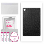 apgo skin sticker film foil vinyl for the BACK compatible with TCL Tab 8 Wifi, scratch-resistant, easy to install - Black Honeycomb