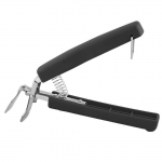 1 tk Camping Hinking kuumavastane kaussi haarats P&otilde;lemisvastane pott kaussi haarats K&ouml;&ouml;gin&otilde;u k&uuml;psetusk&auml;e hoidja kandja k&auml;epideme klamber must