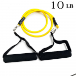 11-osaline komplekt takistusribad Pingutusk&ouml;is Fitness Multifunktsionaalne pinguti &uuml;likond lihaste treenimise rihma elastsed varrukaribad Yellow 10BL