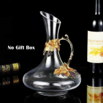 Kristallklaasist pokaalklaasid Kuldse viinamarja emailiga klaasist punase veini klaasi klaasid &scaron;ampanja veiniklaasist viskitopsiklaasid Vintage No Gift Box C(301-400ml)