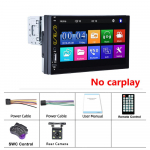 REAKOSOUND 1 Din Universaalne CarPlay Android-Auto Autoraadio Stereo MP5 Mp3 M&auml;ngija 7-tolline Autoraadio Volkswageni Nissani Toyota jaoks
