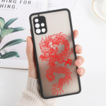 S22 Ultra Funda Samsung A52 &uuml;mbris Samsung Galaxy A32 A52S A53 5G A12 A51 4G A52 A31 A71 A21S S21 S10 Plus Dragon kaitseraua jaoks A12