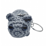 Meemi kurb hamster Palus m&auml;nguasi kurb hamstri v&otilde;tmehoidja v&otilde;tmehoidja r&otilde;ngas tarvikute jaoks kott Naljakas ripats v&otilde;tmehoidja ehted f&auml;nnid kingitused as the picture