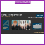ATEEZ POP-UP MD KULDNE TUND:1. OSA Foto- ja kraapekaart KOMPLEKT PHOTO&SCRATCH CARD A SET