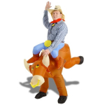 Costume tor&eacute;ro &agrave; dos de taureau gonflable d&eacute;guisement rod&eacute;o