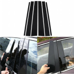 6 tk akna ukse samba postid kleebised kaane kaunistus jaoks Lincoln Navigator Ford Expedition 1997-2017