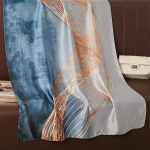 Kevad-suvi lihtne mitmek&uuml;lgne gradientv&auml;rv Li Jin satiin pikk siidist sall naiste kliimaseade tuba kaela kaitse v&auml;limine sall 90-180cm