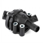 &Uuml;hildub mudeliga 31319606 31411151 30650753 Mootori jahutusvedeliku termostaadi korpuse koost Tagada optimaalne temperatuuri reguleerimine