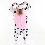 Lehmakeed t&auml;iskasvanutele Naiste pidžaamad Meeste kogu keha pidžaama Kigurumi Anime Kost&uuml;&uuml;m Cosplay &Uuml;heosaline Body Halloweeni magamisriided L