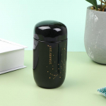 230 ml mini tasku termospudel, roostevabast terasest reisivaakumkolb, kohvikruus must