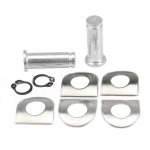 Alumiiniumisulamist jalatoe padjad poltide komplekt Jalapedaali tihvti kruvikinnituskomplekt Dyna Sportster 883 1200 mootorratta remondiosa jaoks