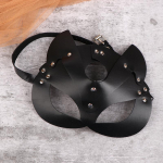 Naiste seksikas pooln&auml;oline Fox Cosplay kassi nahast animemask neet-punk-kraega Halloweeni peoks.