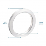 4 tk ratta vaher&otilde;nga keskosa 100-78.1 - sobib teie auto keskavaga