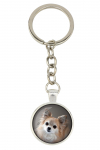 Chihuahua long-haired - keychain with your photo, key decoration, bag pendant from Art-Dog brand