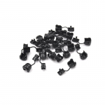 20 tk 6N-4 pingevaba puks Sjt 18Awg T=0,5&ndash;1,6 mm nailon 66 must